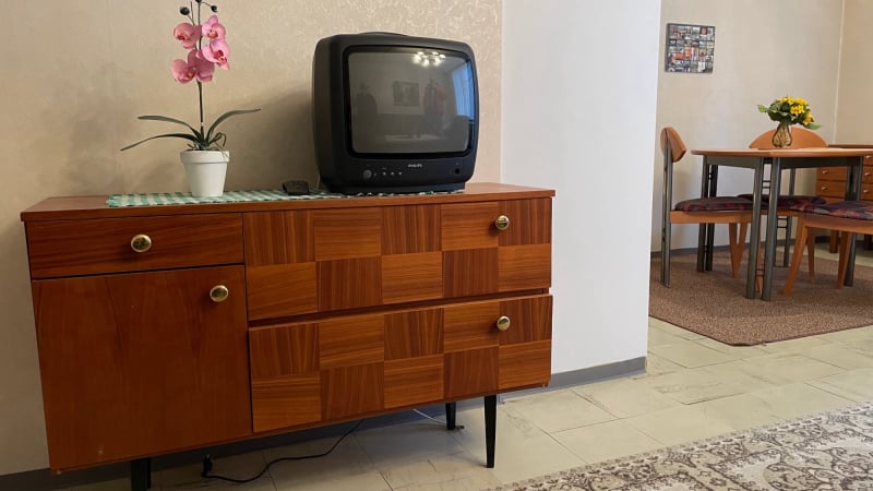 Wenn Sie möchten können Sie direkt ein paar Tage im Ferienpark auf dem Glockenberg verbringen, die Wohnung ist bereits möbliert