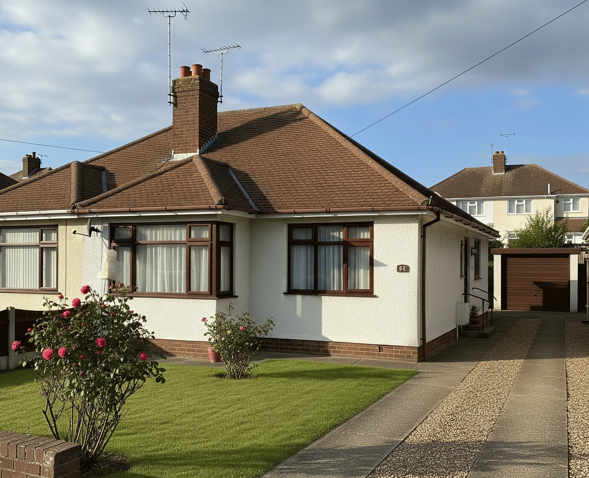 Bungalow mit 146 qm am Ortsrand